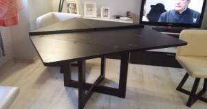 Tavolo fiore in legno su misura